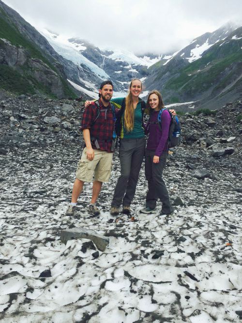 2015 interns Michael Harvey, Kat Fiedler, and Nicole Budine explored the Portage area on Intern Fun Day!