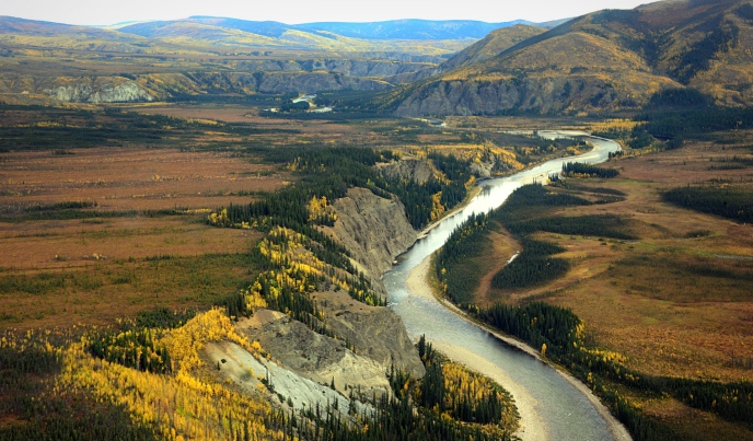 The Sturgeon hovercraft case began on the Charley River is a complete watershed protected within the Yukon-Charley Rivers National Preserve. It is virtually unaltered by modern human activities. NPS Photo by Josh Spice.