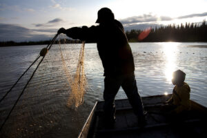 ANILCA provides access for traditional subsistence practices for Alaska Native people. NPS photo.